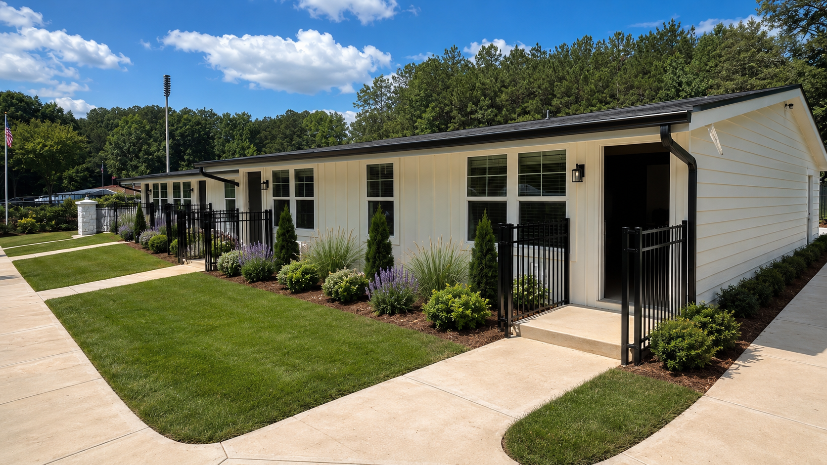 Nestara cottage home with welcoming front porch
